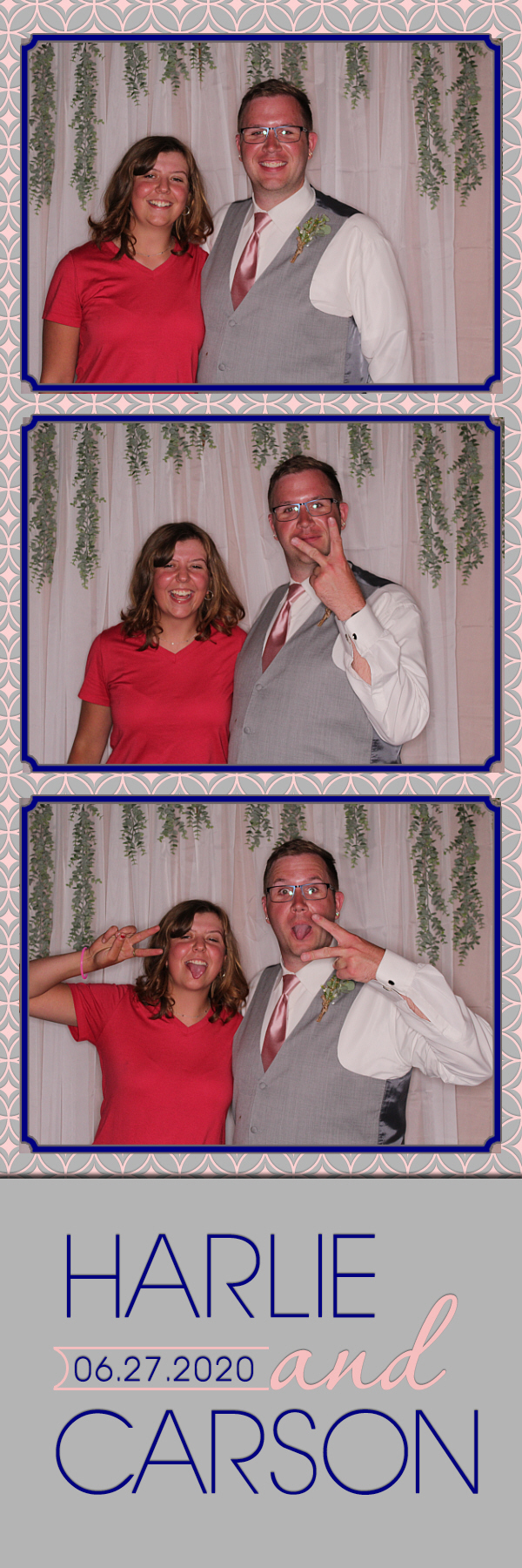 Carson and Harlie's Wedding | View more photos from the event at gallery.photoboothbillings.com/u/PhotoBoothBillings/Carson-and-Harlies-Wedding